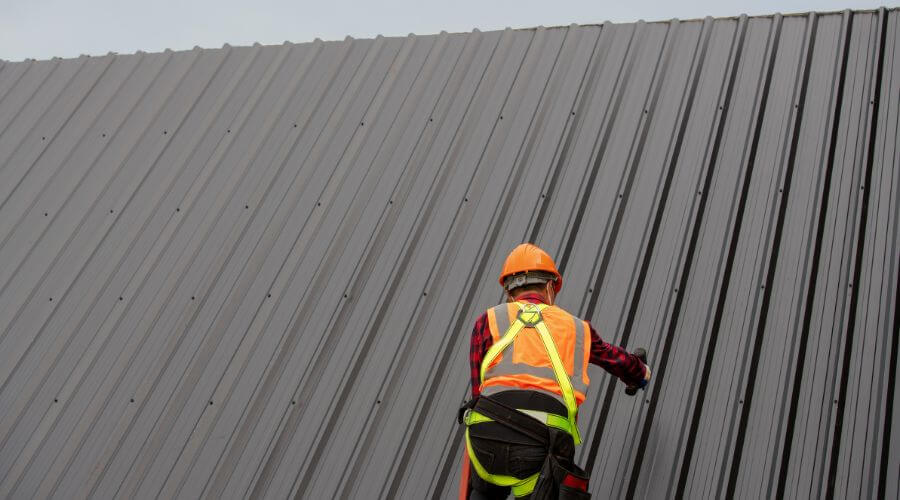 Professional metal roof installation services in Bristol, ME